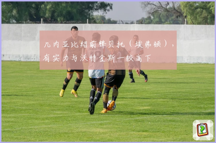 几内亚比绍前锋贝托（埃弗顿），有实力与沃特金斯一较高下